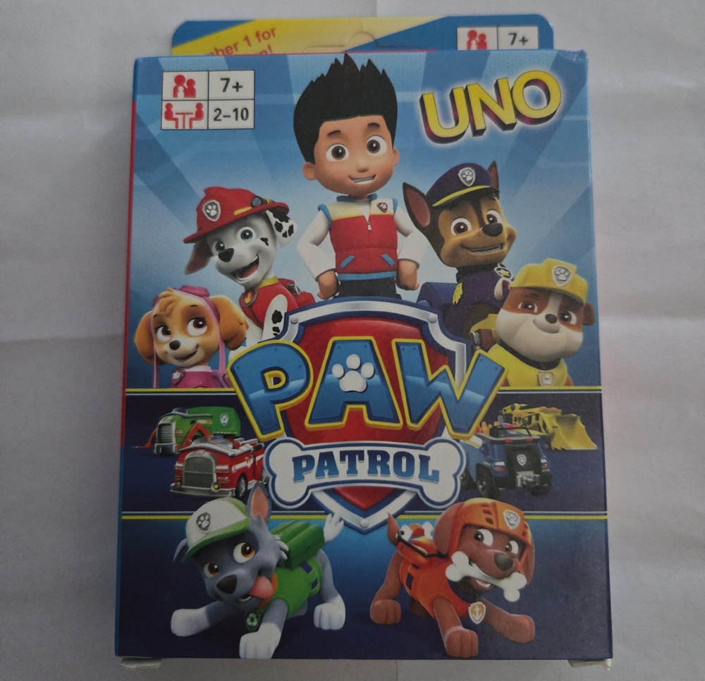 UNO PAW PATROL Card Game - Brand New